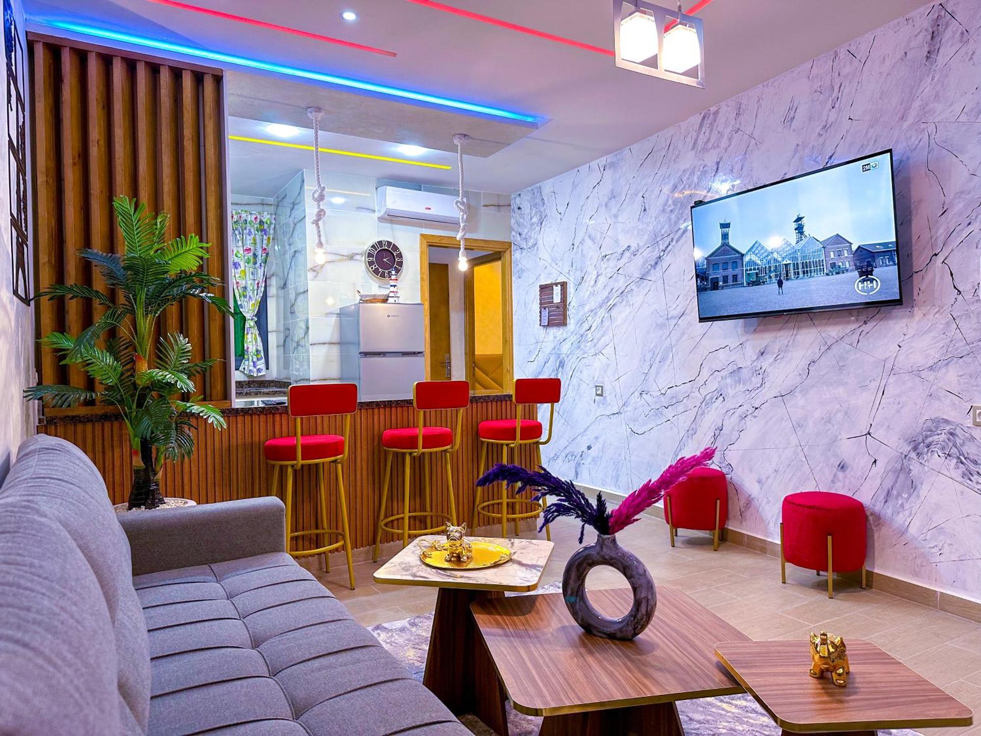 טנג'יר Veluxa - Luxury Holiday Homes - Centric Flat מראה חיצוני תמונה